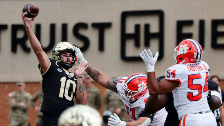 First Half Recap: Deacs Hang Tight With Clemson, Trail 20-14